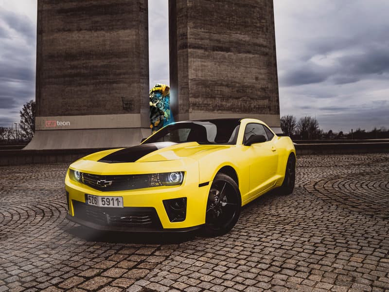 Jízda v Chevrolet Camaro (Bumblebee)